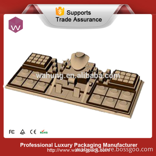 jewelry display wholesale & wooden display stands for jewelry (WH-3664)